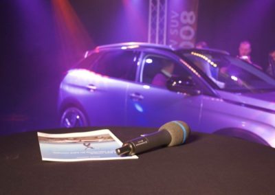 Captation de l’inauguration de la Peugeot 3008